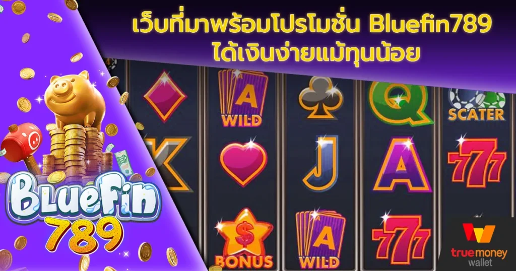 เว็บที่มาพร้อมโปรโมชั่น Bluefin789 ได้เงินง่ายแม้ทุนน้อย